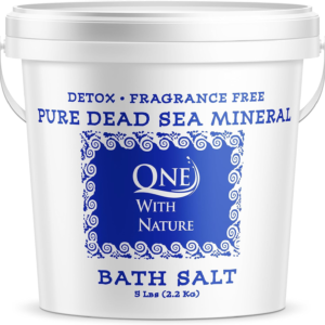 One With Nature 100% Pure Dead Sea Salt for Bath