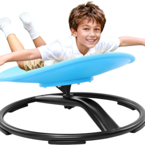 Zhenx Spinning Chair for Autistic Kids - Blue