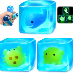 Squishy Stress Cube Fidget Toys