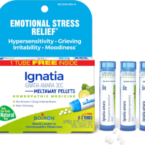 Boiron Ignatia Amara 30C Homeopathic Medicine for Relief from Emotional Stress