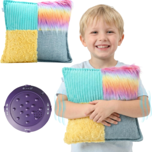 Special Supplies Vibrating Pillow Sensory Pressure Activated Calm for Kids and Adults